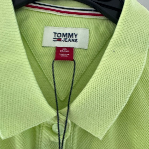 Tommy Hilfiger Kids Dress in Bright Yellow - Picture 3 of 5